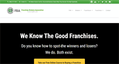 Desktop Screenshot of franchiseba.com
